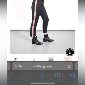 THE EMPOWER COLORBLOCK SLIM CROP PANT 14 pink strip